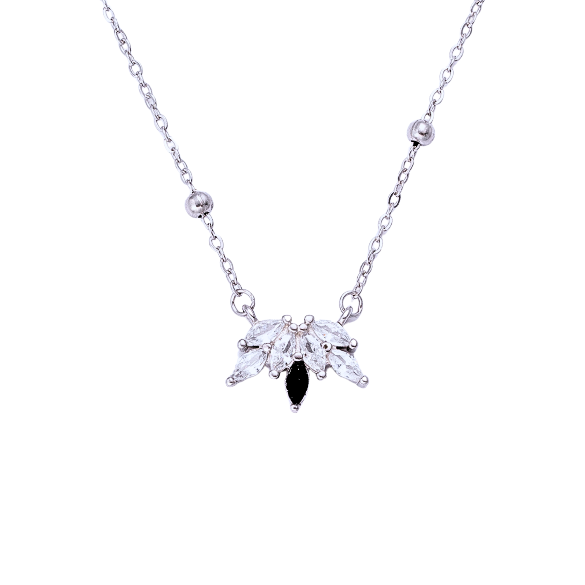 Marquise Diamond Necklace by Wishlilly