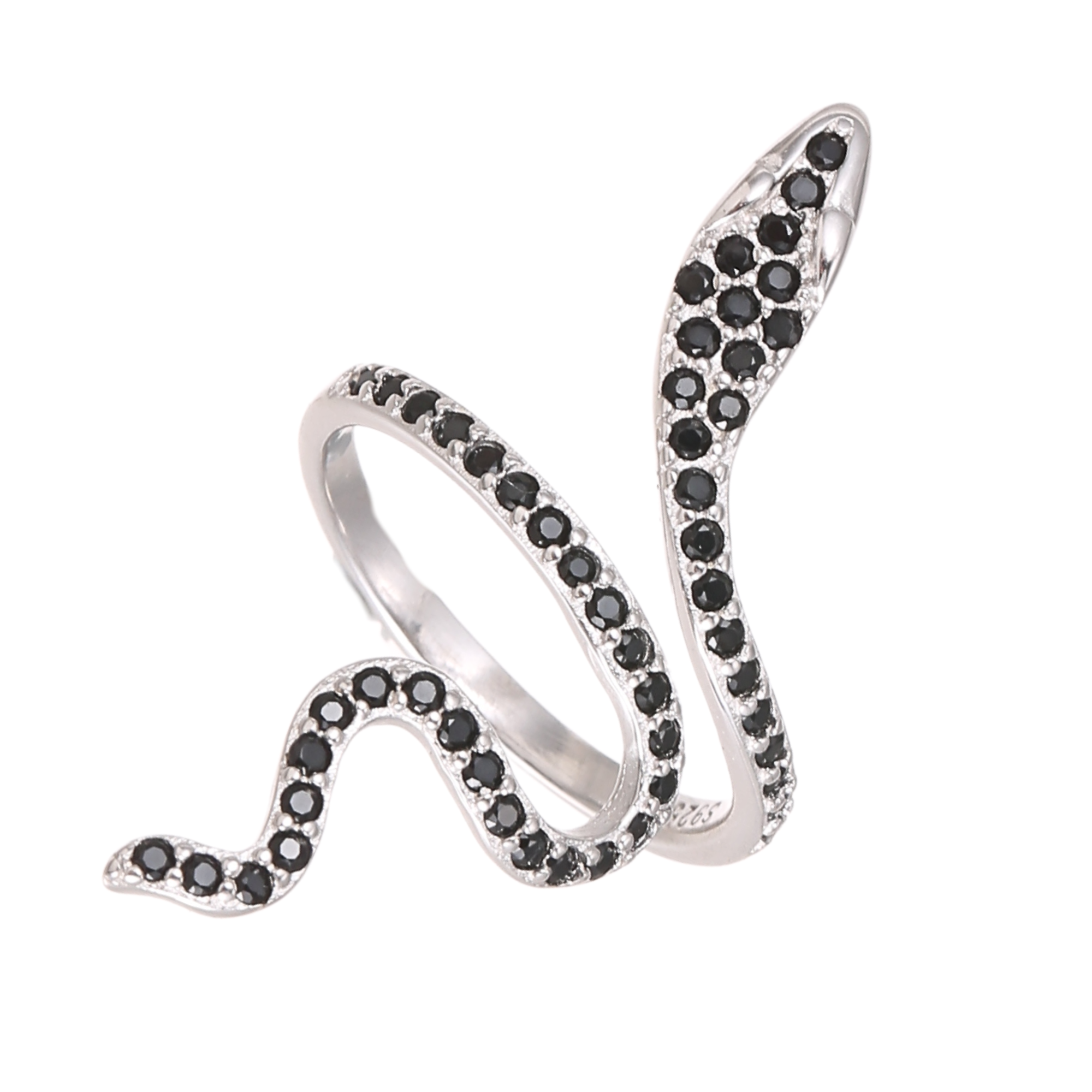 Silver Snake Ring by Wishlilly